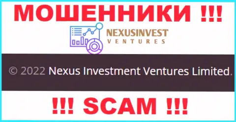 Nexus Investment Ventures - это мошенники, а владеет ими Nexus Investment Ventures Limited