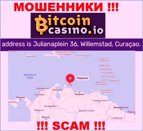 Будьте бдительны - организация Биткоин Казино скрылась в офшорной зоне по адресу: Julianaplein 36, Willemstad, Curacao и обманывает людей