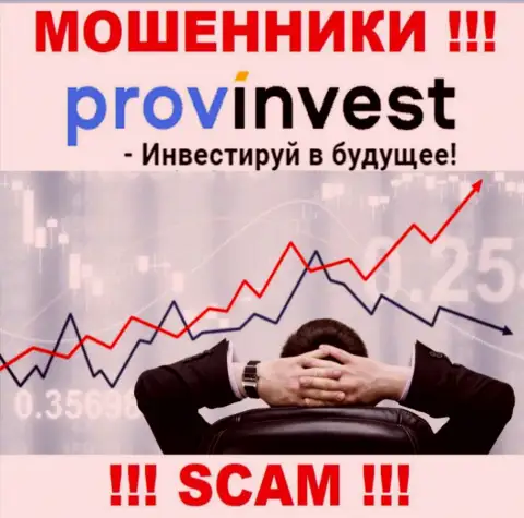 ProvInvest лишают финансовых вложений наивных людей, которые поверили в легальность их деятельности