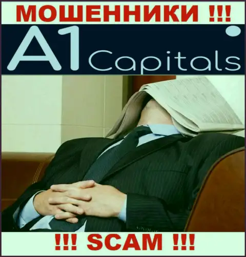 Контора A1 Capitals это ЛОХОТРОНЩИКИ !!! Работают нелегально, потому что не имеют регулятора