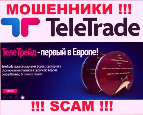 FOREX - в этой сфере прокручивают делишки ушлые мошенники TeleTrade Ru