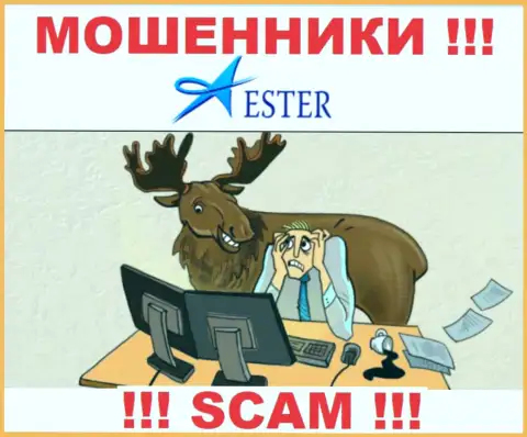 Ester Holdings Inc верить довольно рискованно, обманом раскручивают на дополнительные вливания