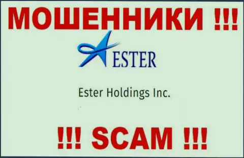 Информация о юр. лице интернет-жуликов Ester Holdings